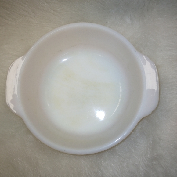 FIRE KING PEACH LUSTER Straight side caserol baking dish 1.5 Quart - Picture 7 of 7